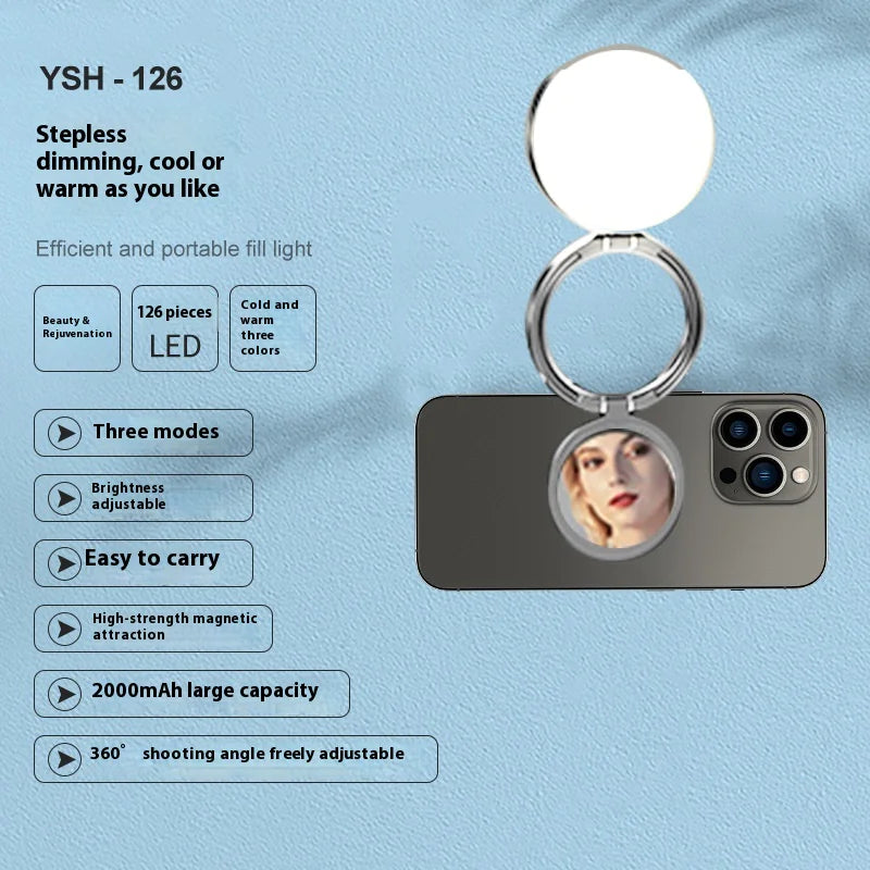 Magnetic Mobile Phone Fill-in Light